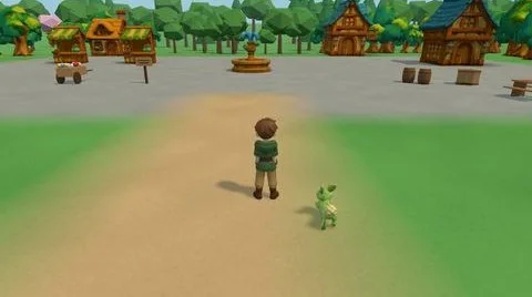 Glimmer Market on the 3D island